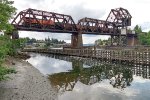 BNSF 8094 pushing a NB coal train toward Canada